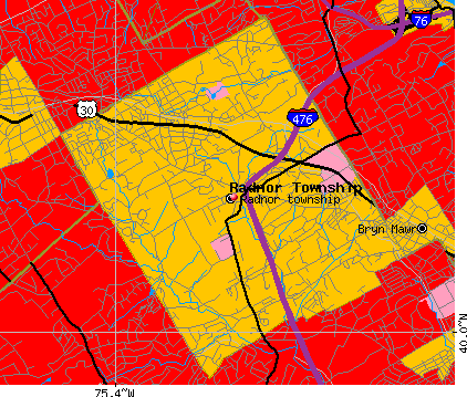 Radnor Township Delaware County PA Detailed Profile Tnm17901 