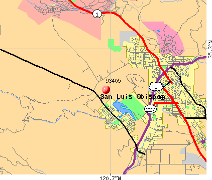 San Luis Obispo County Zip Code Map Your Ultimate Guide Zma29780 