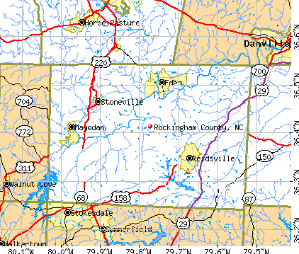Rockingham County North Carolina Detailed Profile Houses Real UN1965.