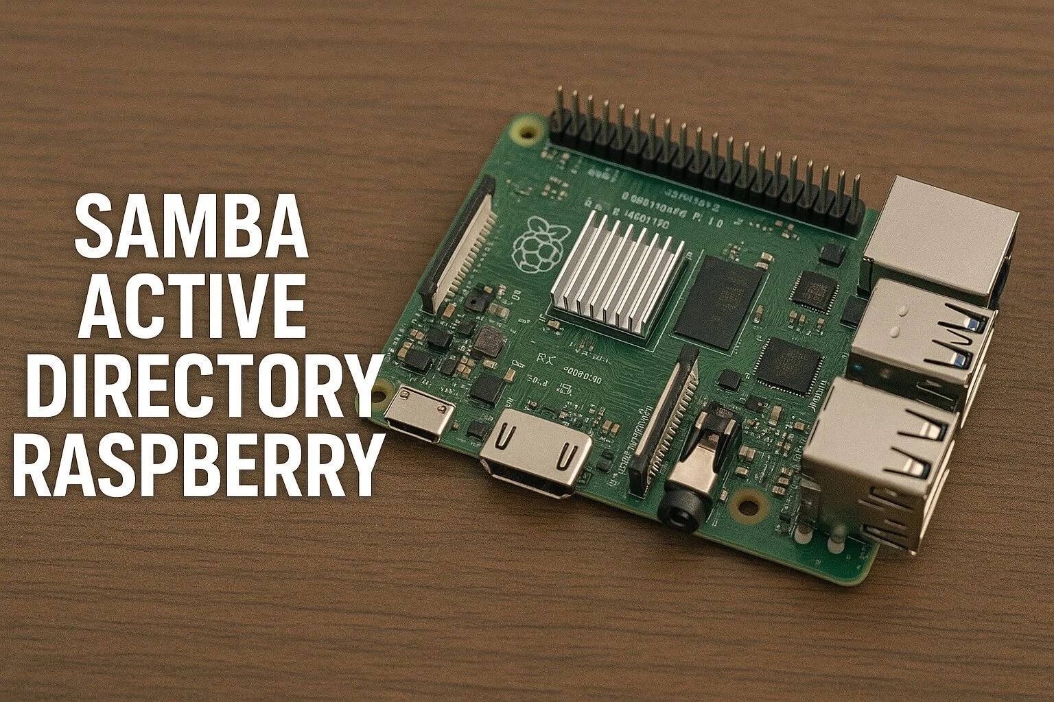 Samba Active Directory Raspberry Pi Setup
