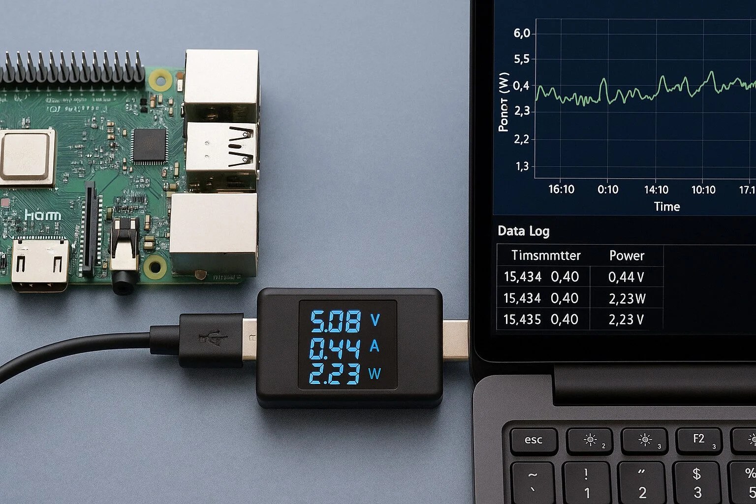Track USB Power on Raspberry Pi