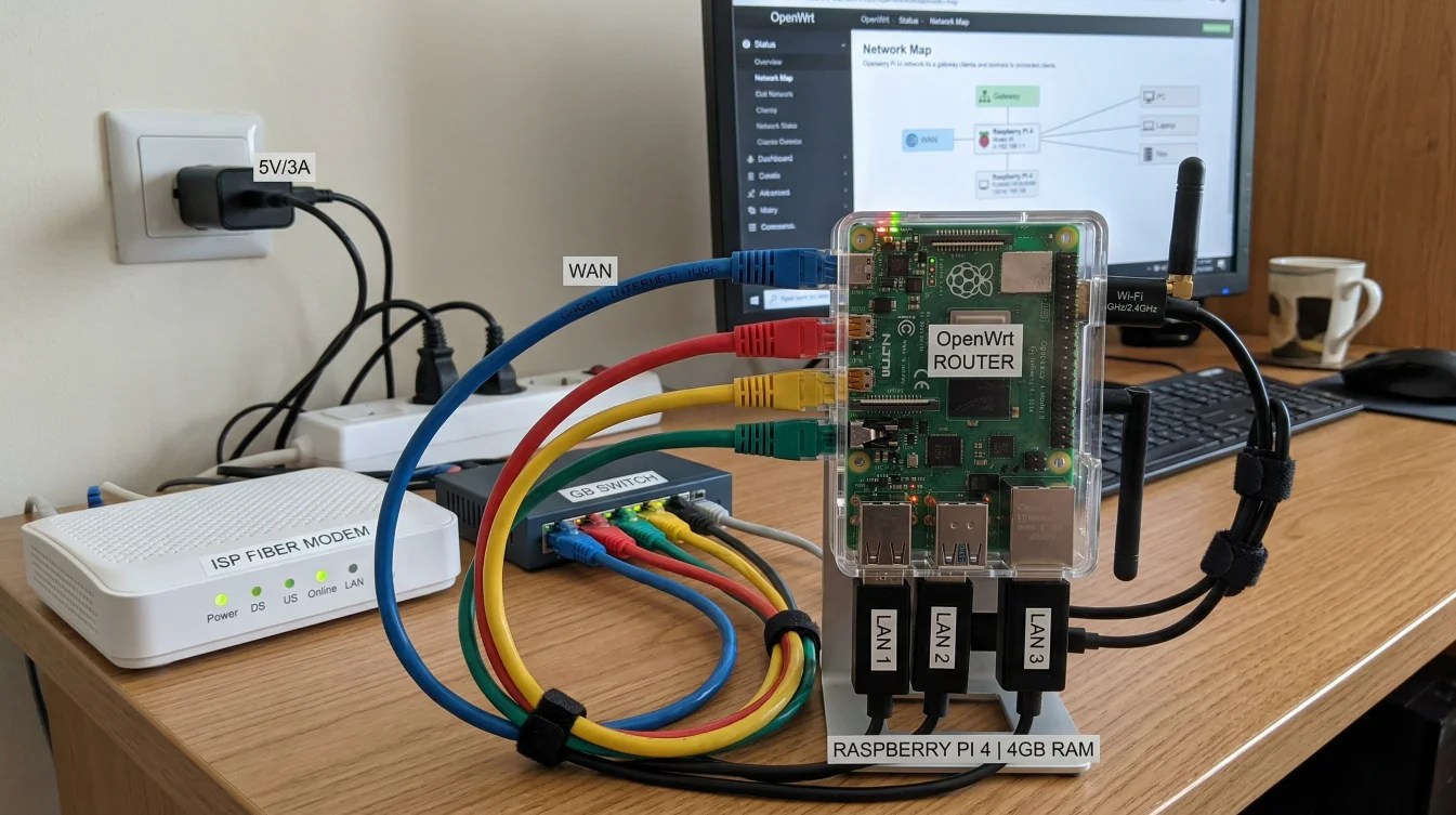 Raspbeerry Pi Router