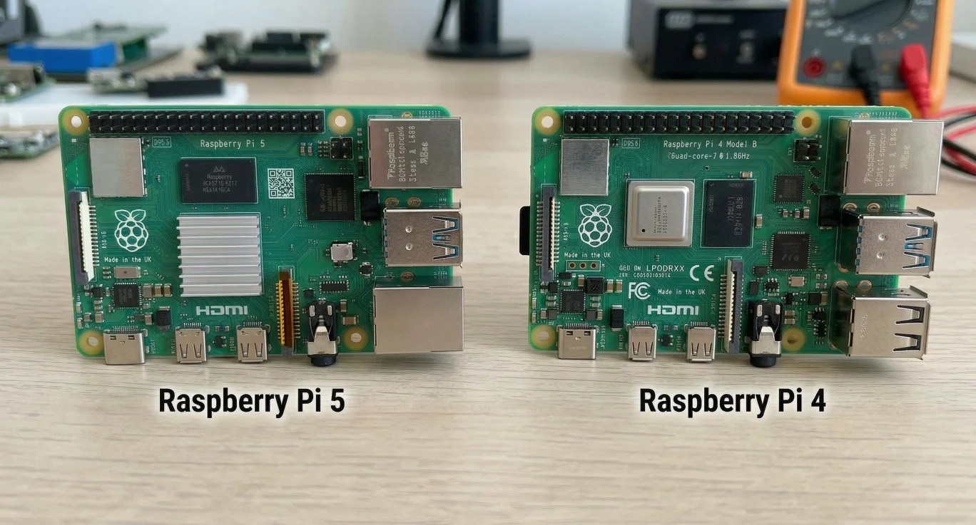 Raspberry Pi 5 vs Raspberry pi