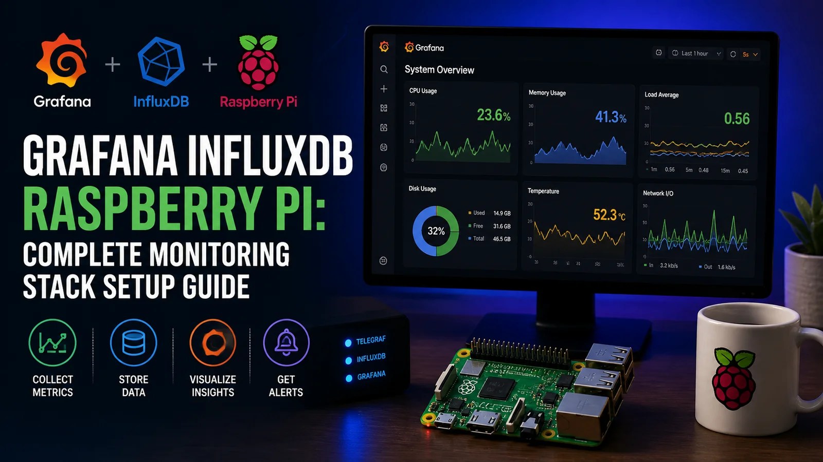 Grafana InfluxDB Raspberry Pi