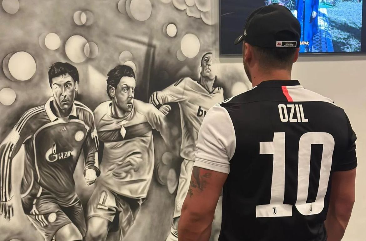 Ozil e l’amore per la Juventus, il post Instagram che non ti aspetti