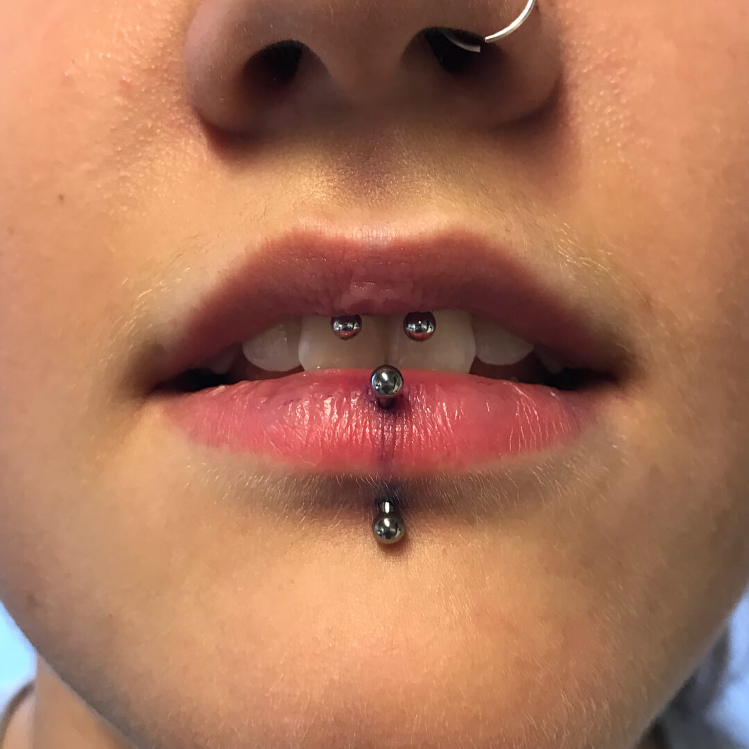 According to thompson, the telltale signs of an infection are simple: Lip Piercing Guide 18 Types Explained Pain Level Price Photo