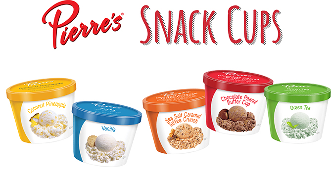 Pierre’s 5 fl oz ice cream snack cups