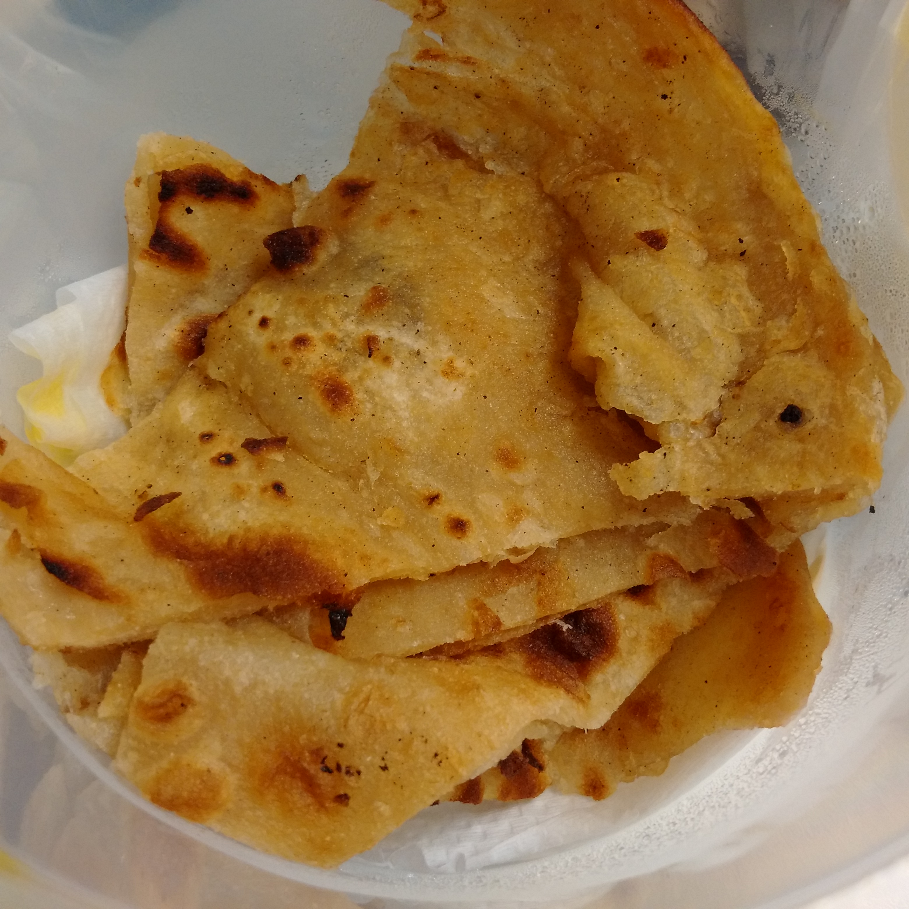 with Paratha