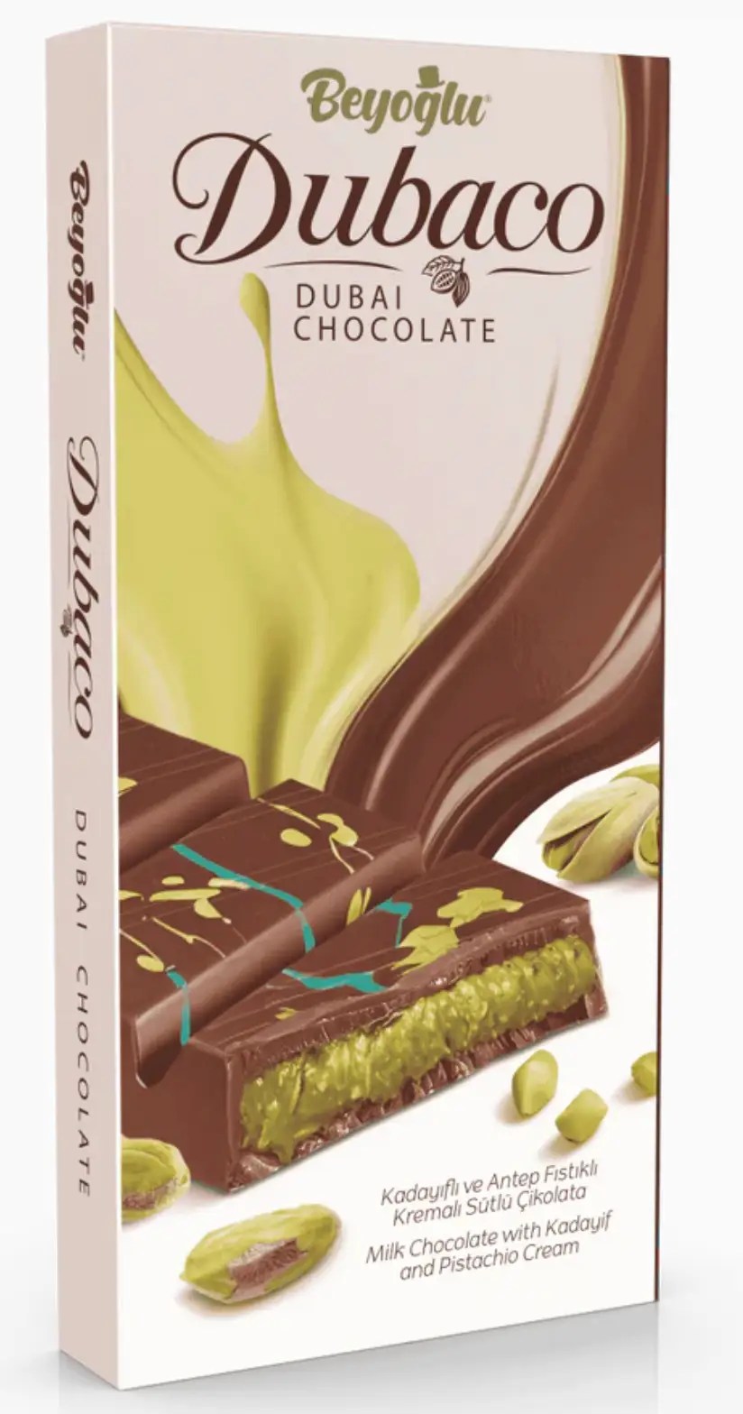 Beyoglu Dubaco Dubai Chocolate 95g  72