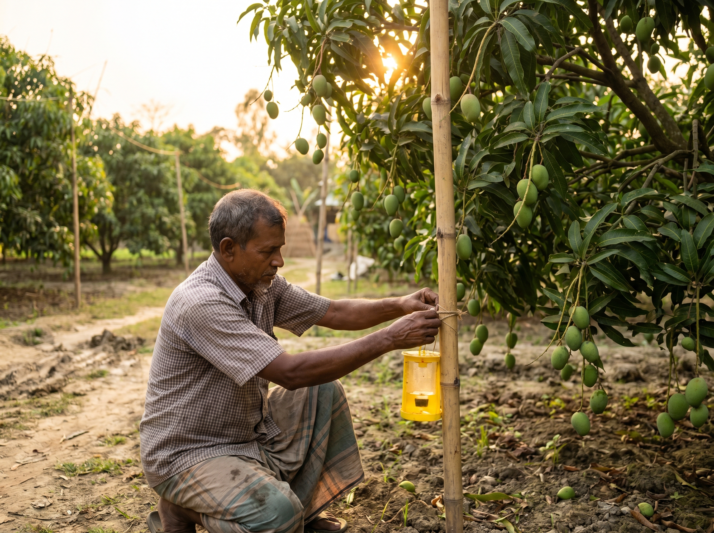 ফাঁদ স্থাপন প্রক্রিয়া