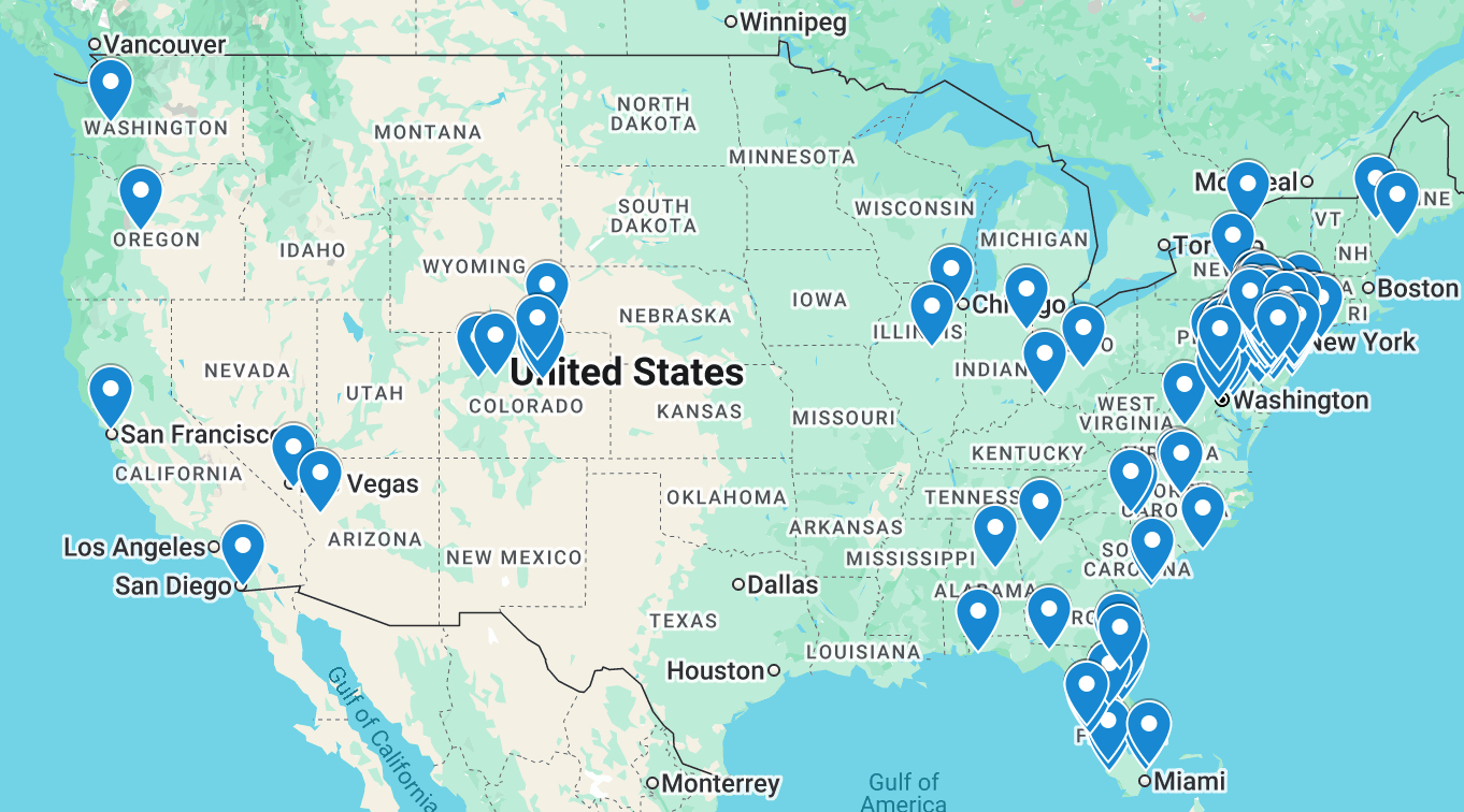 Alumni US Map 2026 Pi Lam ESU Alumni US Map 2026 2 