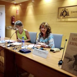 Avilés. Con Mercedes de Soignie