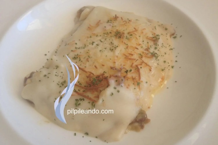 lasagna de pato