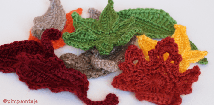 Decoración De Otoño Patrones Gratis De Ganchillo Teje Y