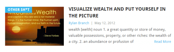 wealth