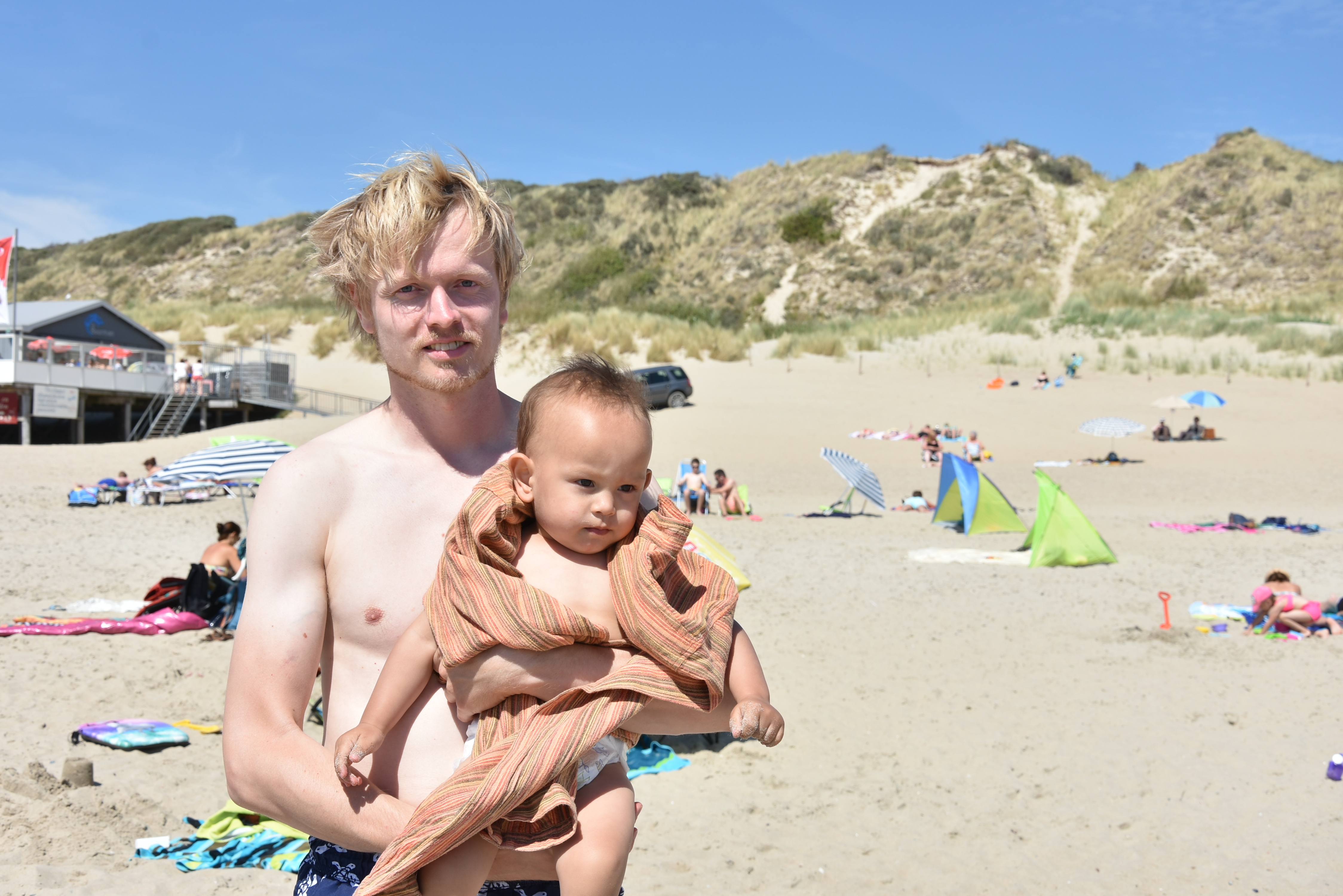 Beach in the Netherlands (comparable to beach in Philippines but less pollution due to short travel)