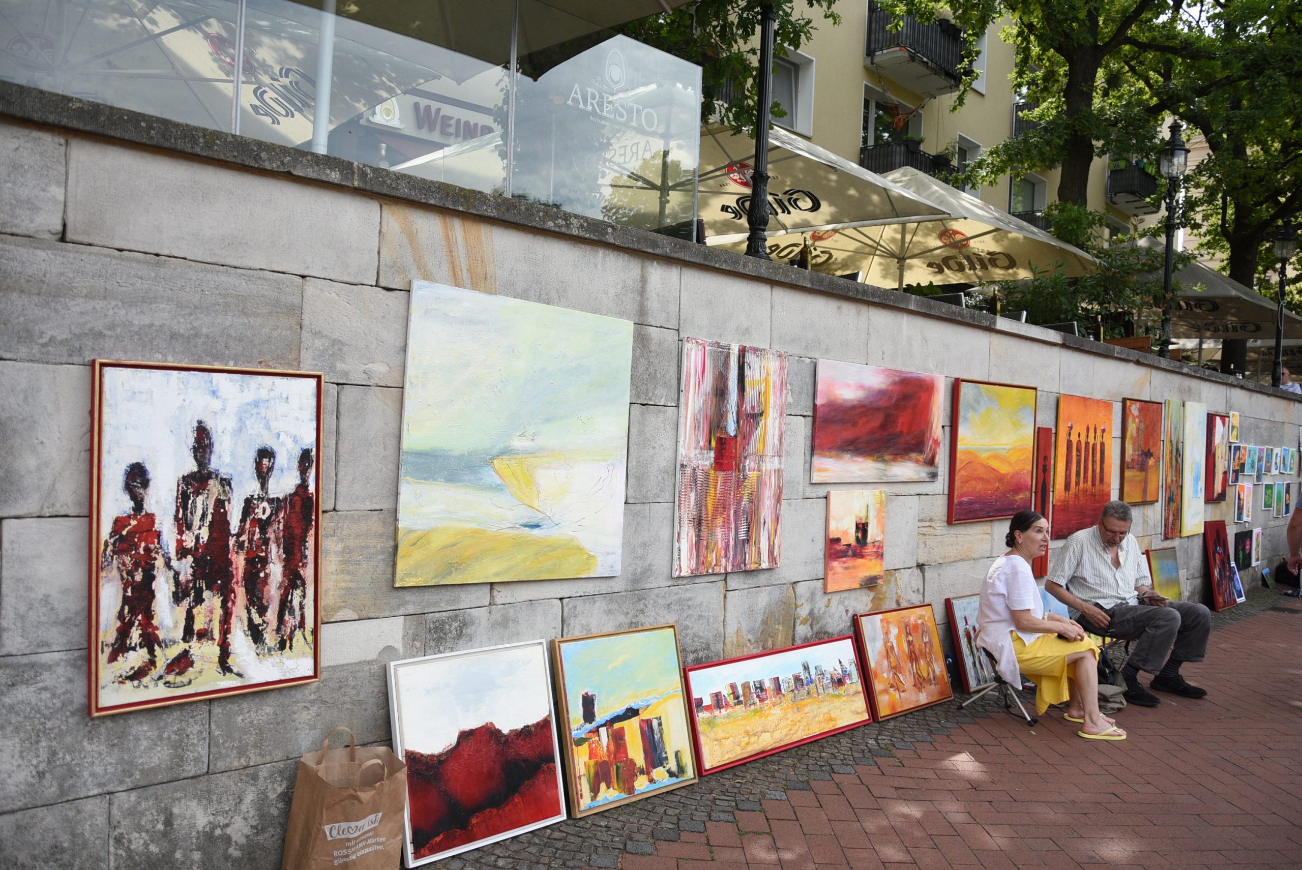 Street arts in Hanover Germany