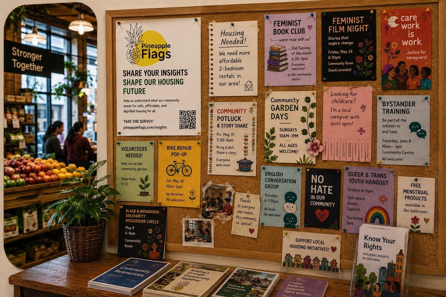 Bulletin board