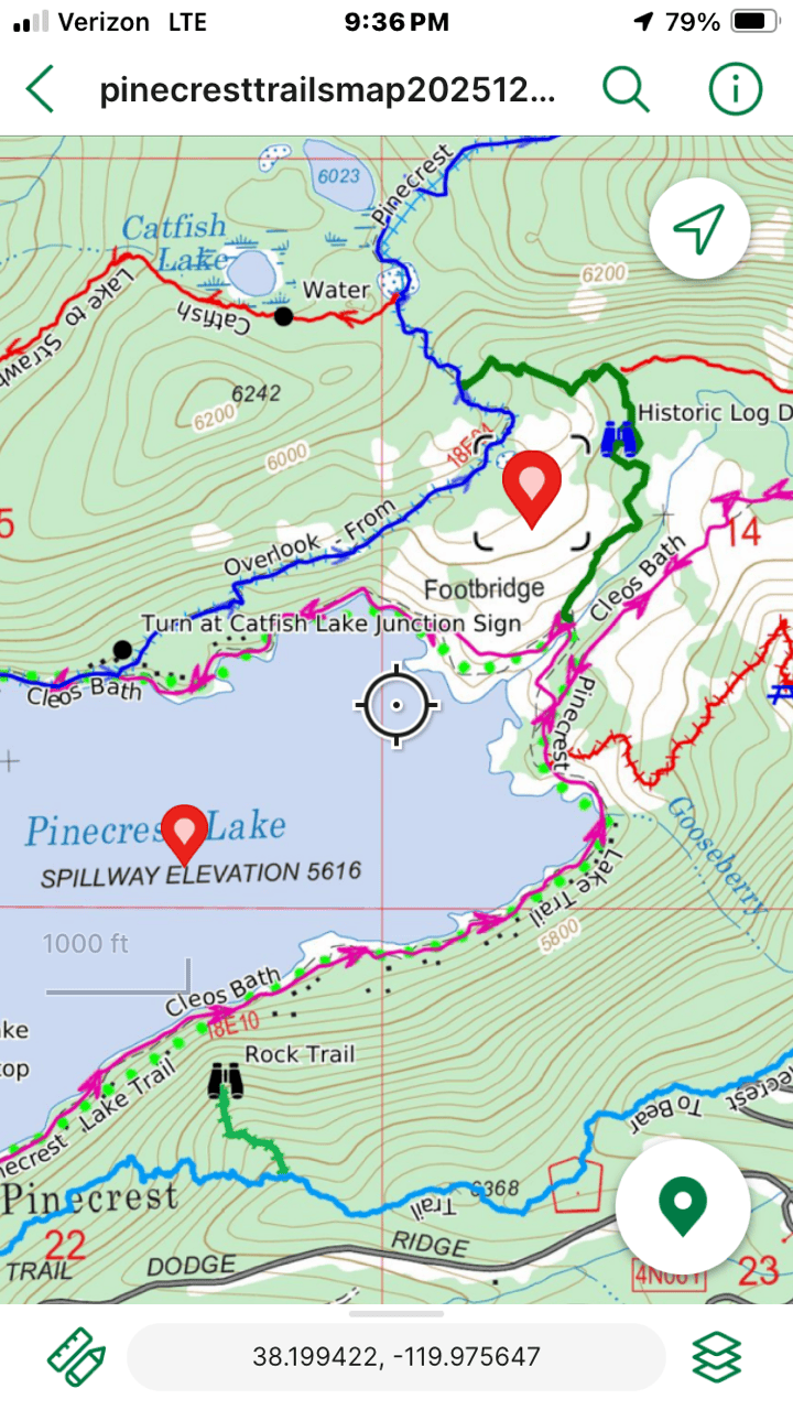 Pinecrest Trails Mapping Past Current And Future Trails In The Image0 