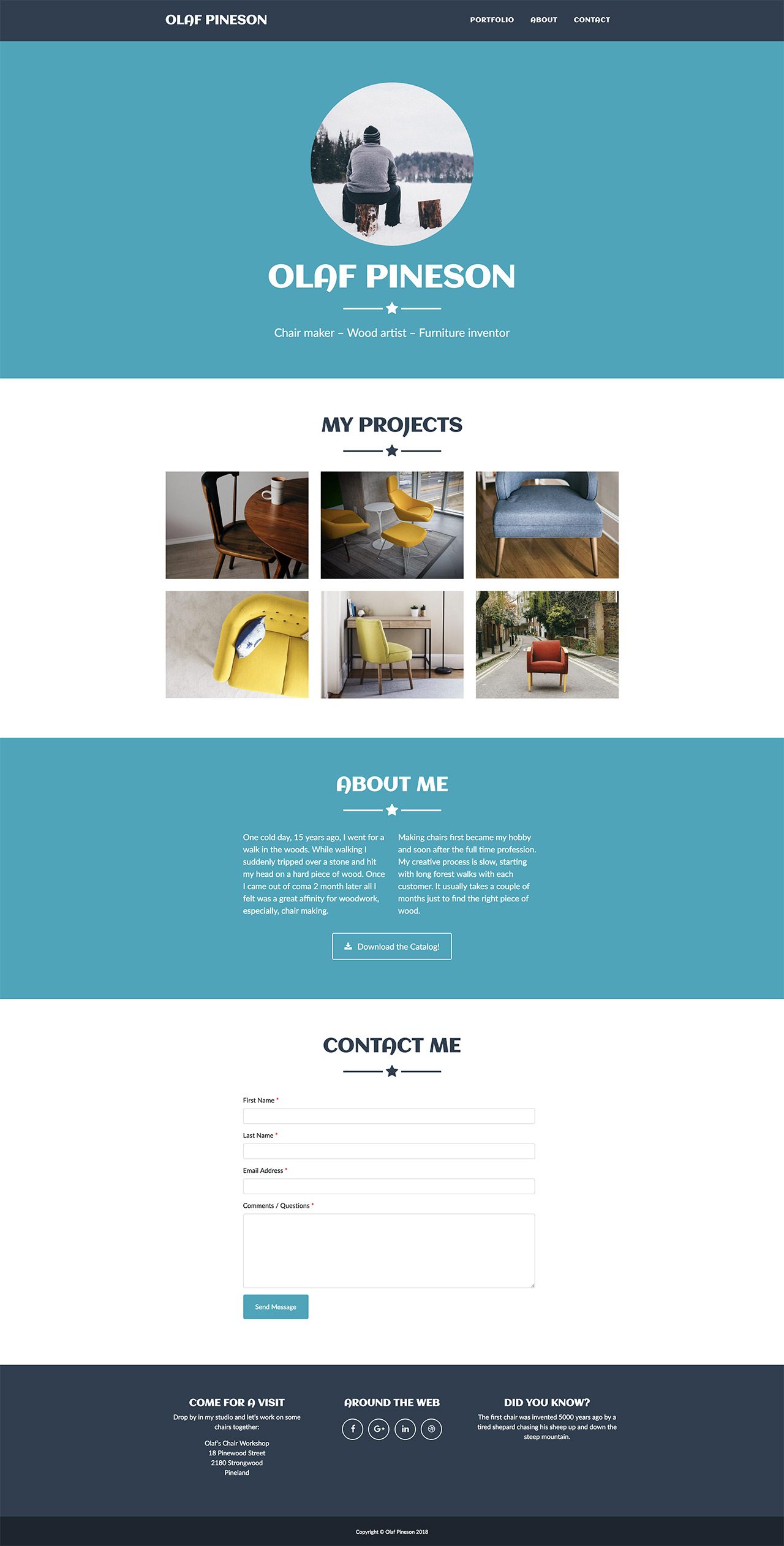 This is a step by step development tutorial for . Create A Personal Portfolio Wordpress Theme Tutorial Pinegrow Web Editor