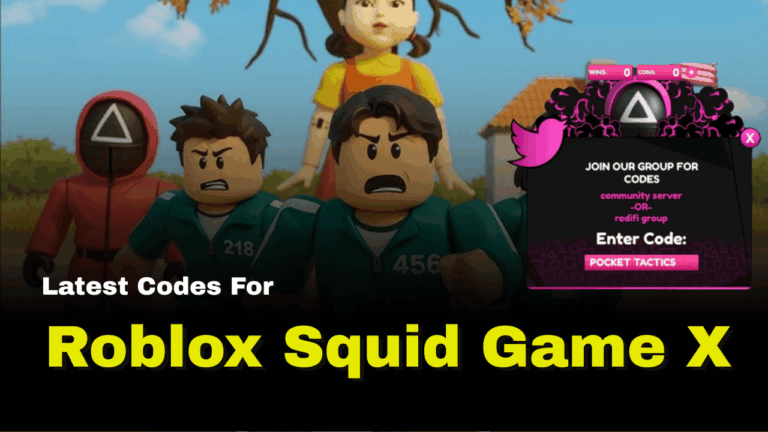 Latest Roblox Squid Game X Codes February 2026 Sdfdsdse 1 768x432 