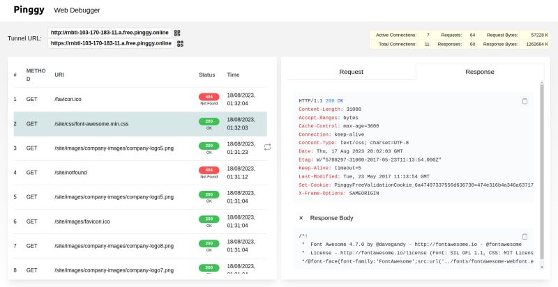 Pinggy Simple Localhost Tunnels - Mobile Landscape Illustrations for Desktop