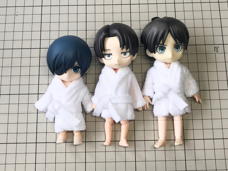 バスローブ、サイズ追加 | ぷりりんのオビツろいど生活
