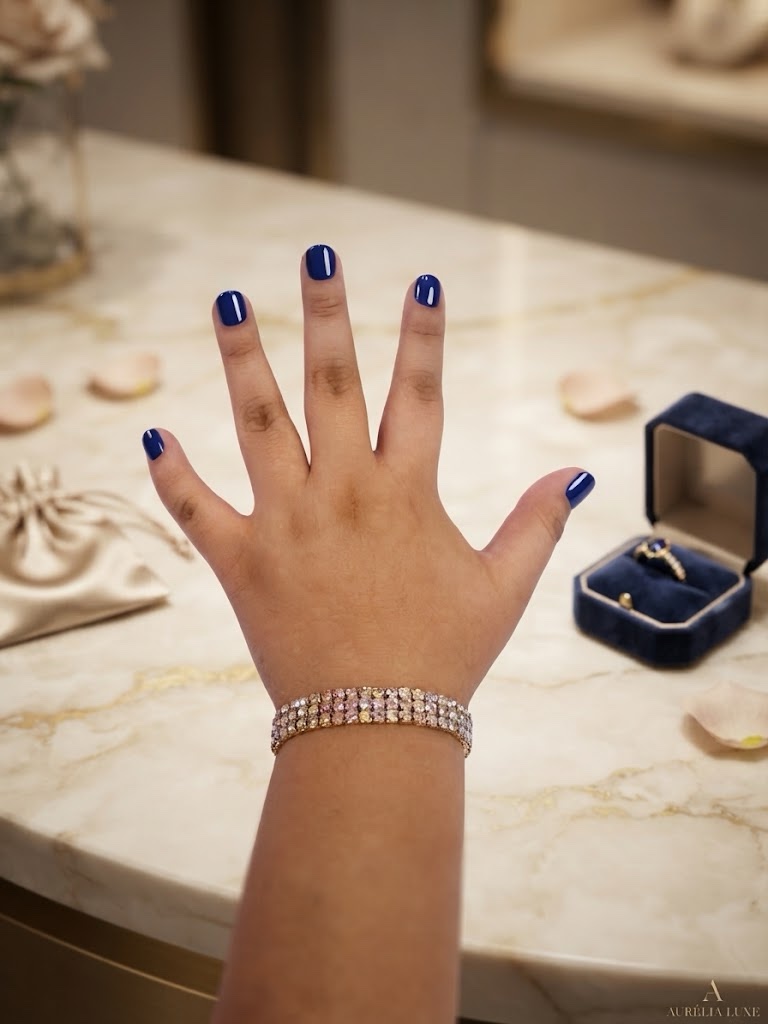 PULSERA DE CRISTAL 3 HILOS - Imagen 2