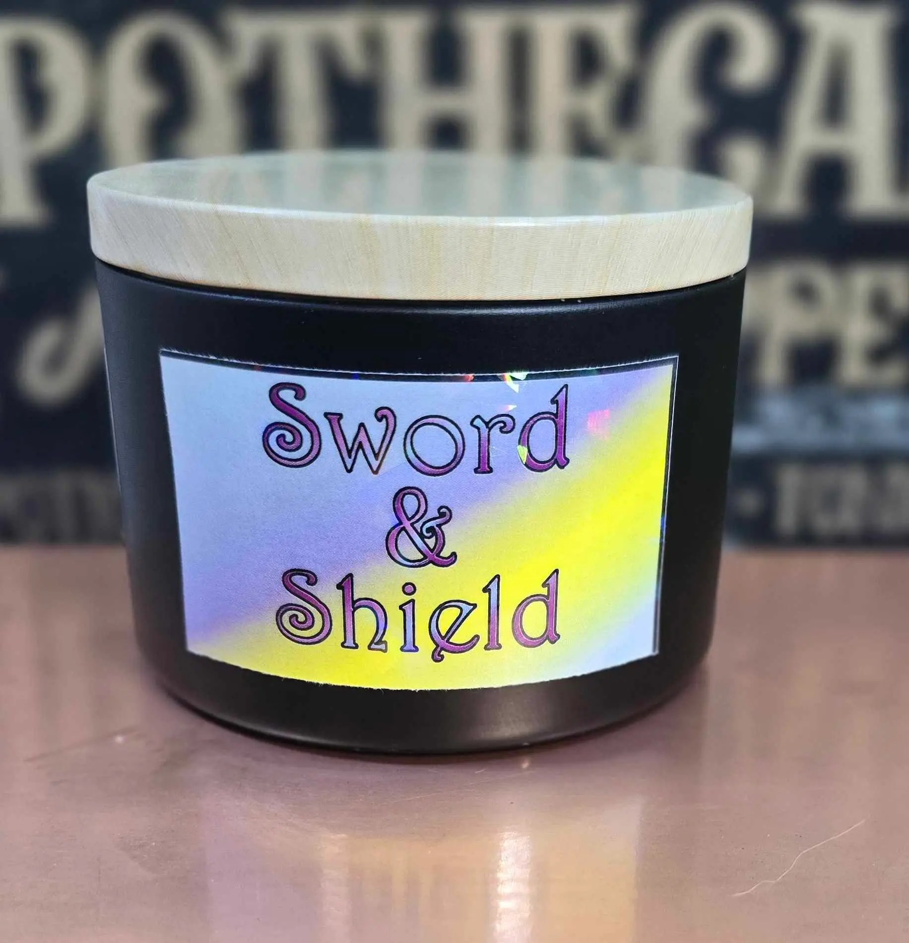 The Angelic Collection "Sword and Shield" Candle
