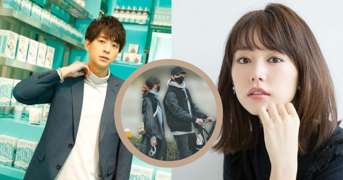 桐谷美玲 X 三浦翔平帶著愛犬，一家四口散步去～ 飼主公德心獲鄰里稱讚。