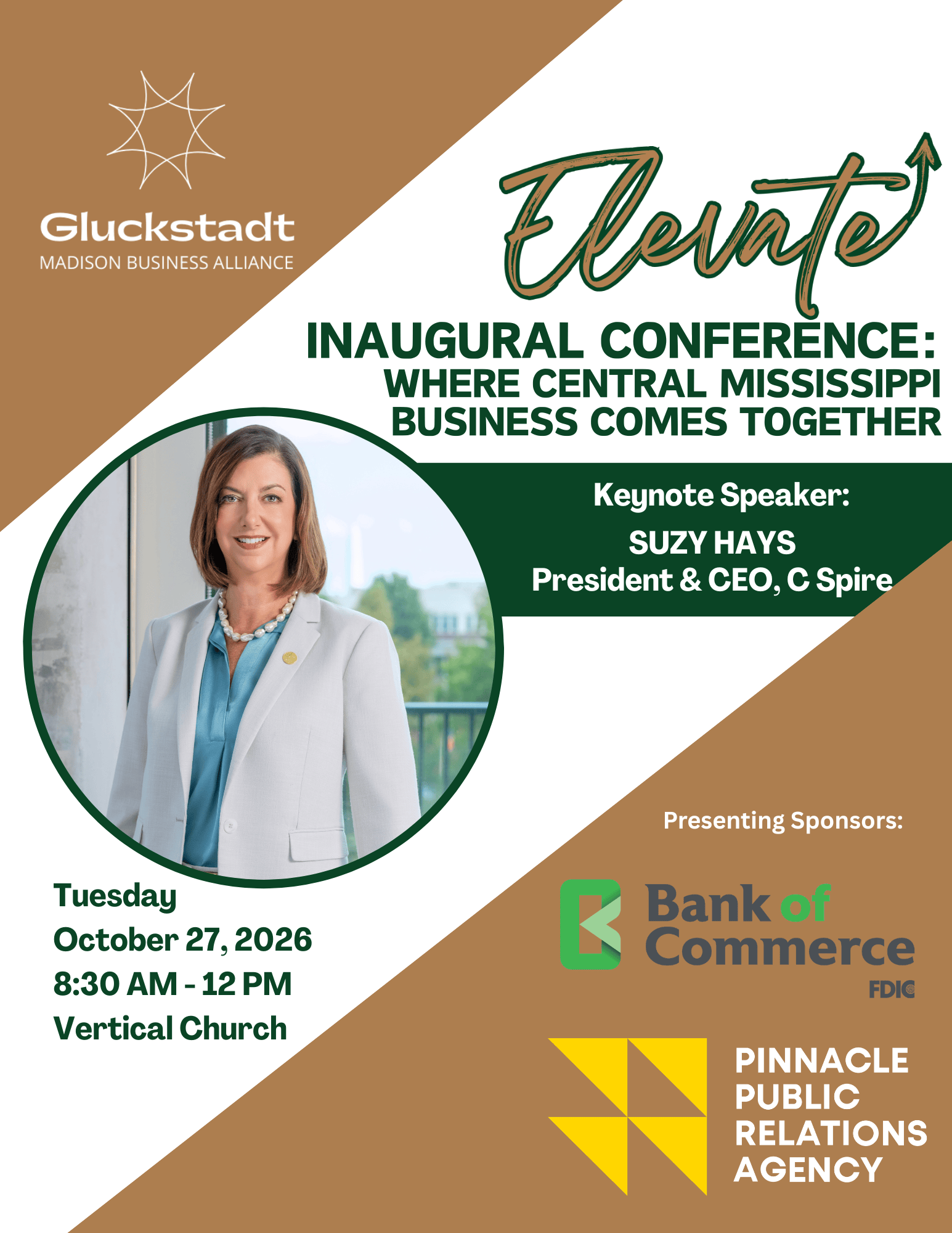 Gluckstadt Madison Business Alliance, Pinnacle Public Relations Announces Inaugural Elevate Conference for Central Mississippi Business Community