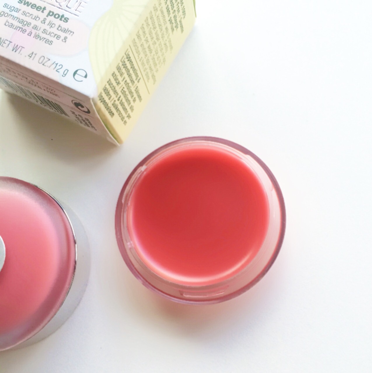 Clinique sweet pots sugar scrub & lip balm. Clinique Sweet Pots Sugar Scrub Lip Balm Review Pintsizedmama