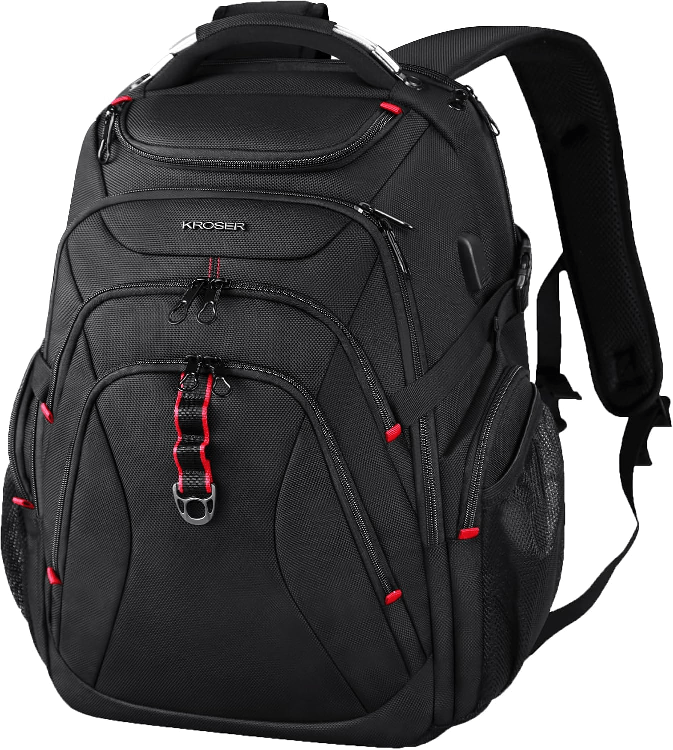 KROSER Travel Laptop Backpack 17.3 Inch XL Computer Backpack