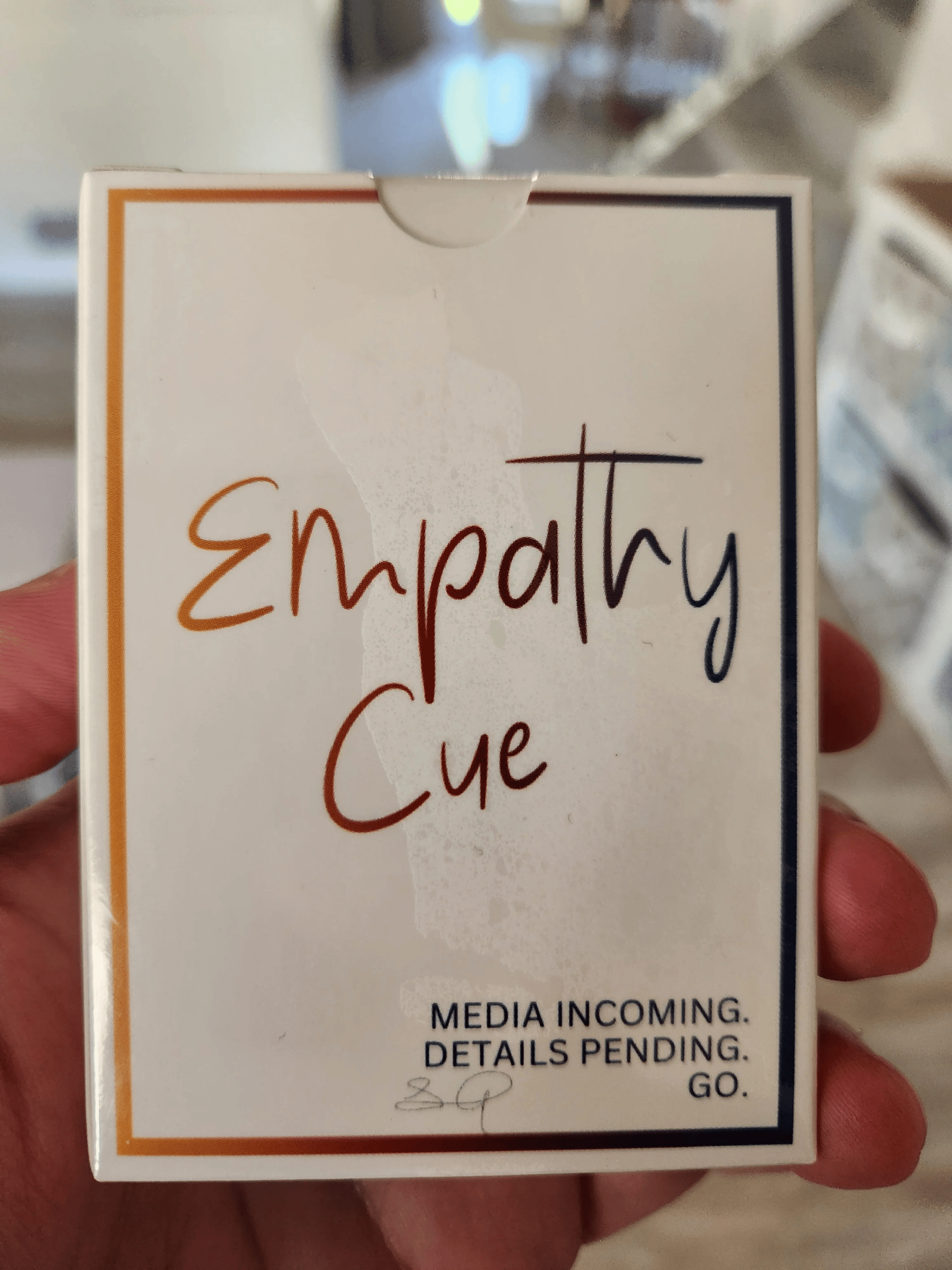 Empathy Cue: The Crisis Communication Card Game