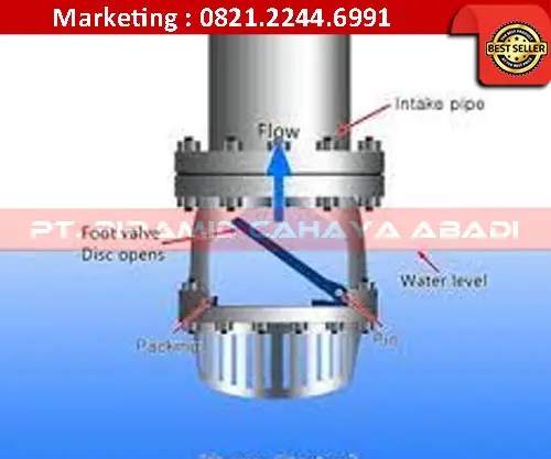 Foot Valve Work Process PT Piramid Cahaya Abadi