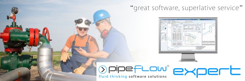 Pipe Flow Software Pipe Flow Wizard Version 2 - Elegant Colorful Illustration - High Resolution