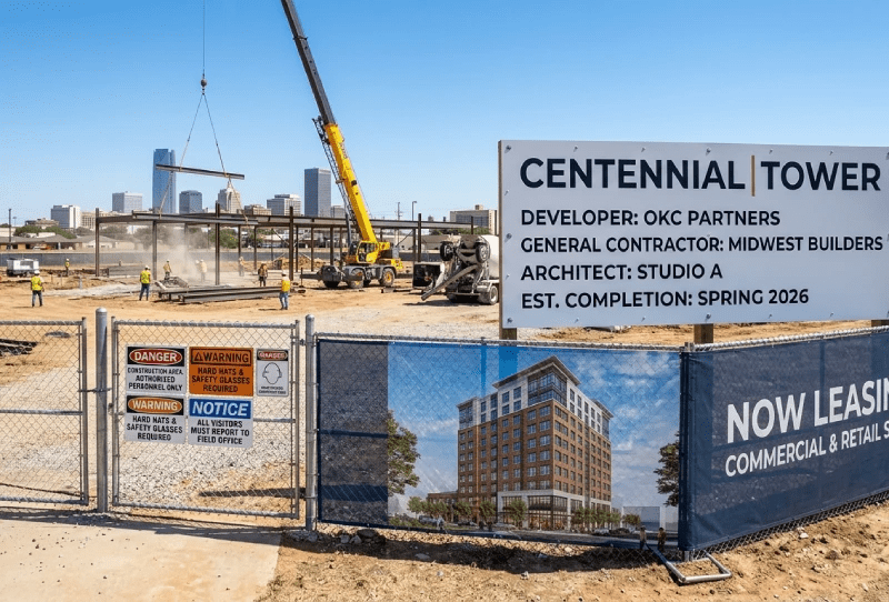 Construction Signs In Oklahoma City