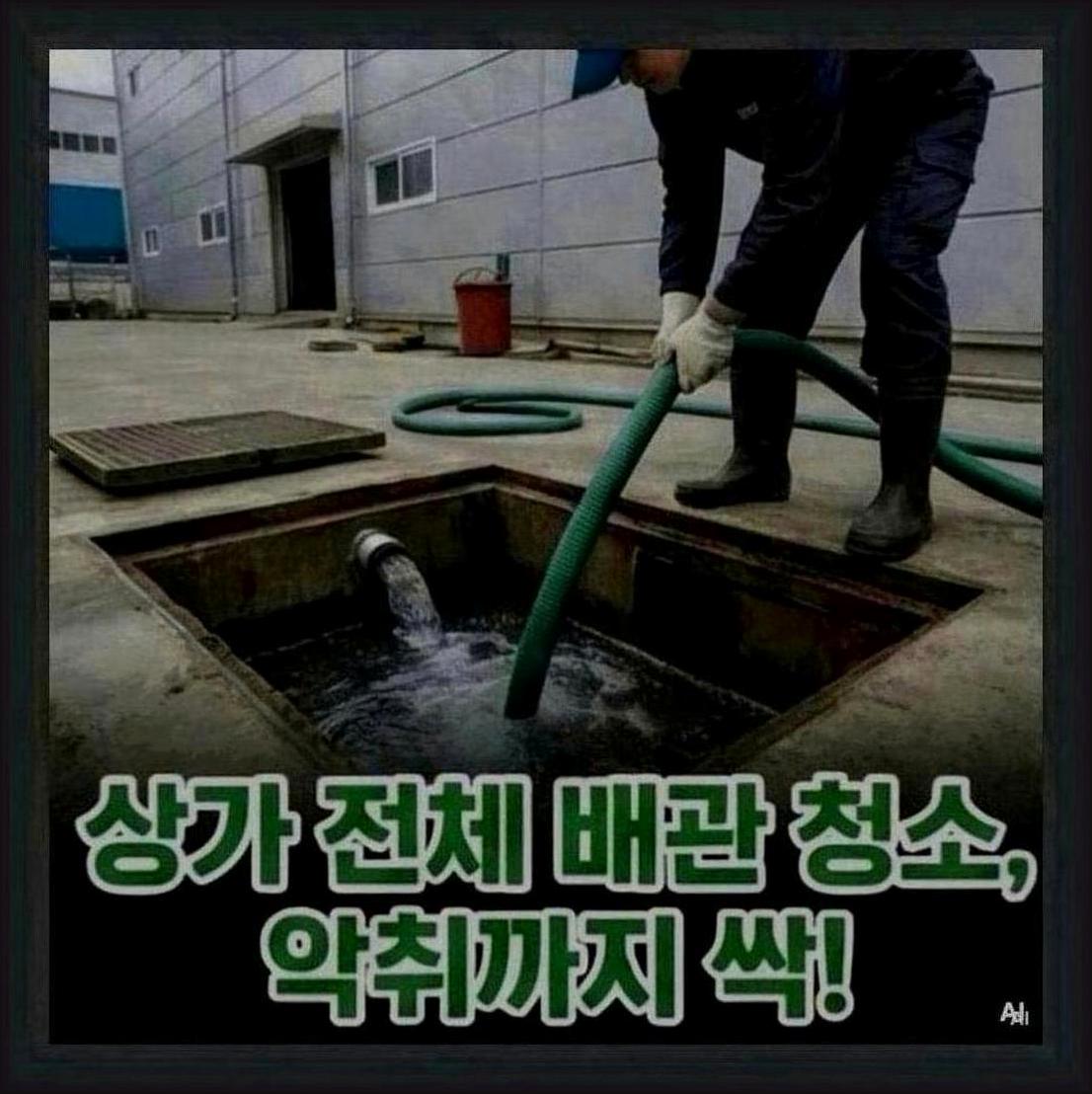탄현면금촌역오수관막혔을때조치방법 현장 사진