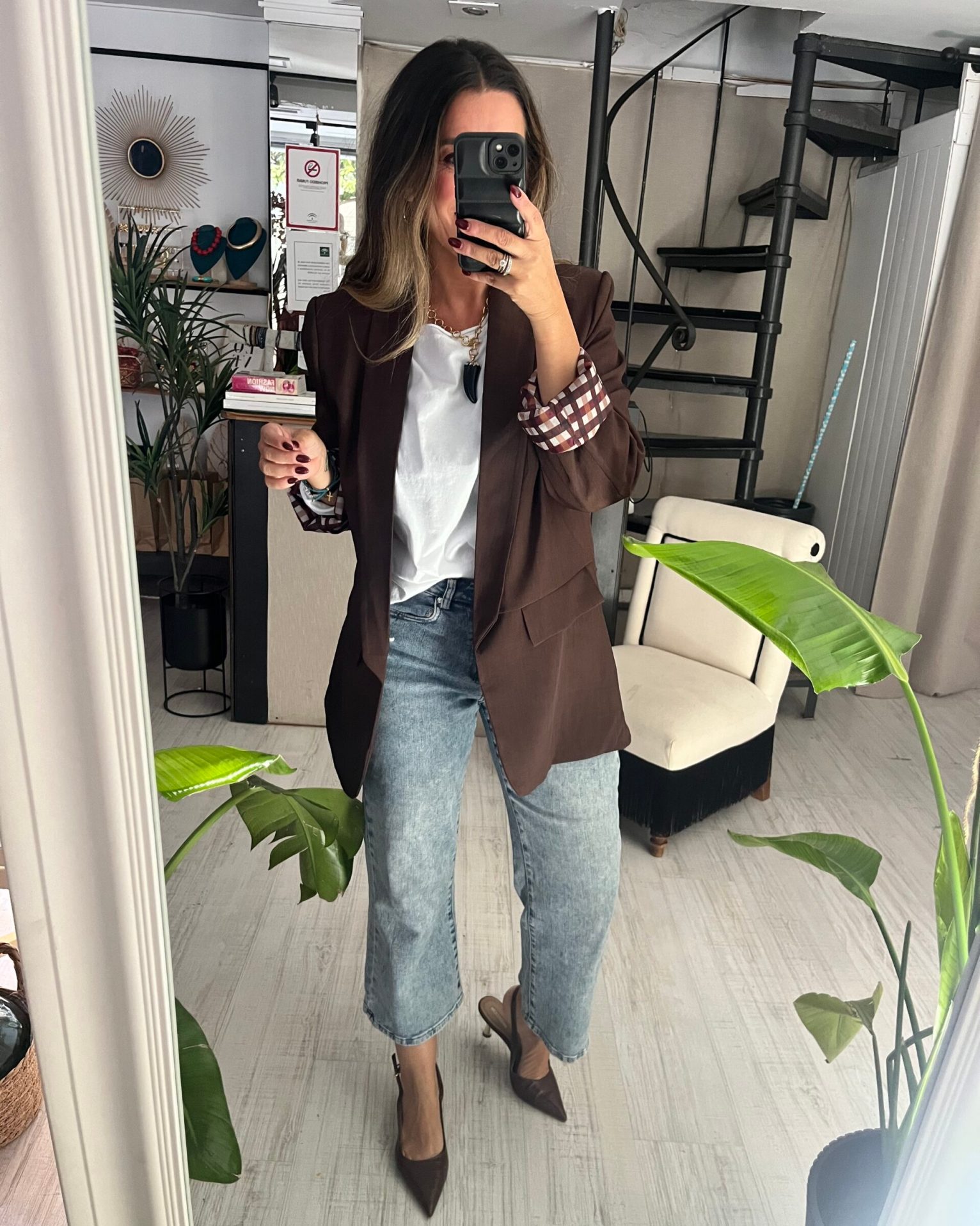 Blazer Marrón