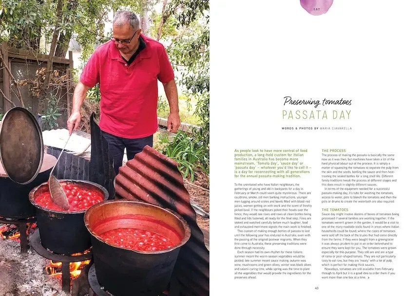 Le « jour de la tomate », le « jour de la sauce » ou le « jour de la passata » - une coutume de longue date pour les familles italiennes en Australie - est un jour pour renouer avec toutes les générations pour la tradition annuelle de fabrication des passata. Nous vous montrons comment participer !