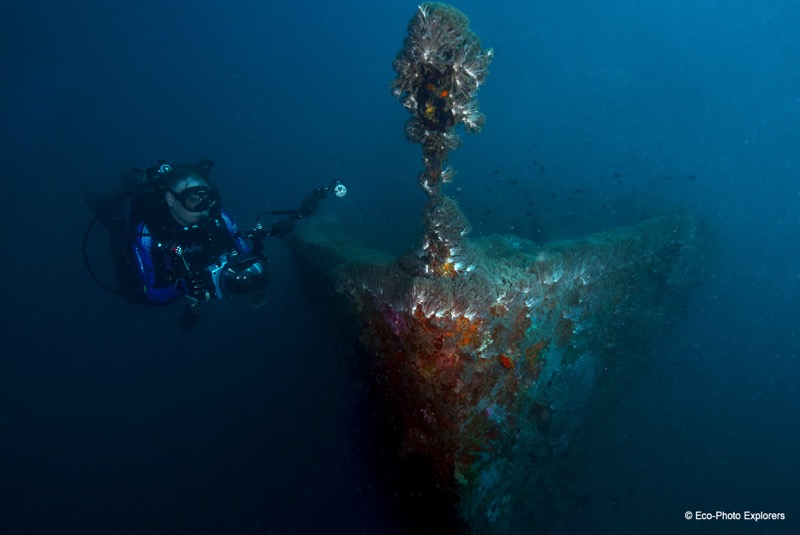 Wreck in Coron Bay