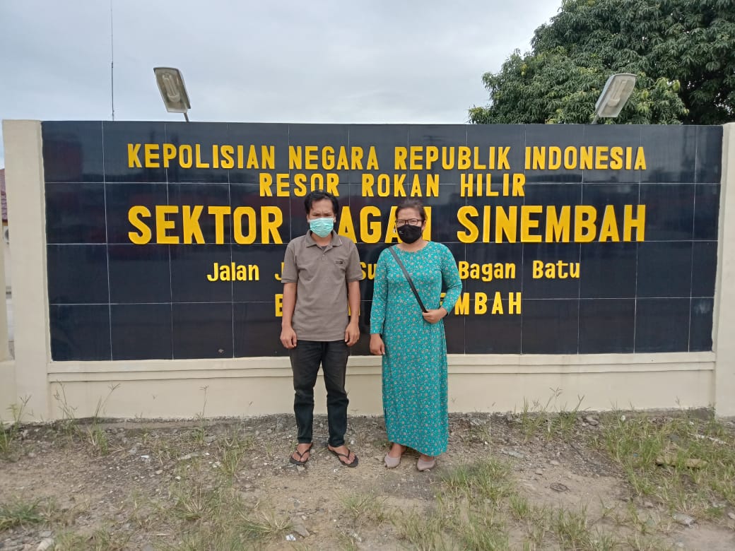 Juniper Aritonang Bersama Kakaknya lengkapi Berkas Untuk Melaporkan Si  Penebar HOAX - PIRNAS