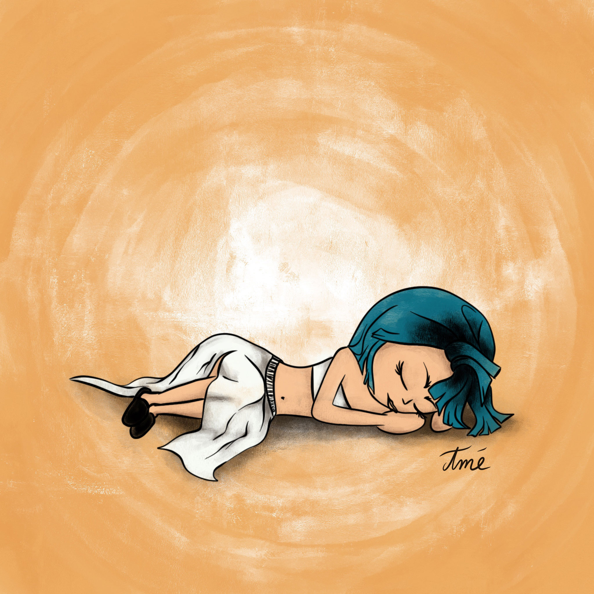 Dessin digital - Mini Moo Rita