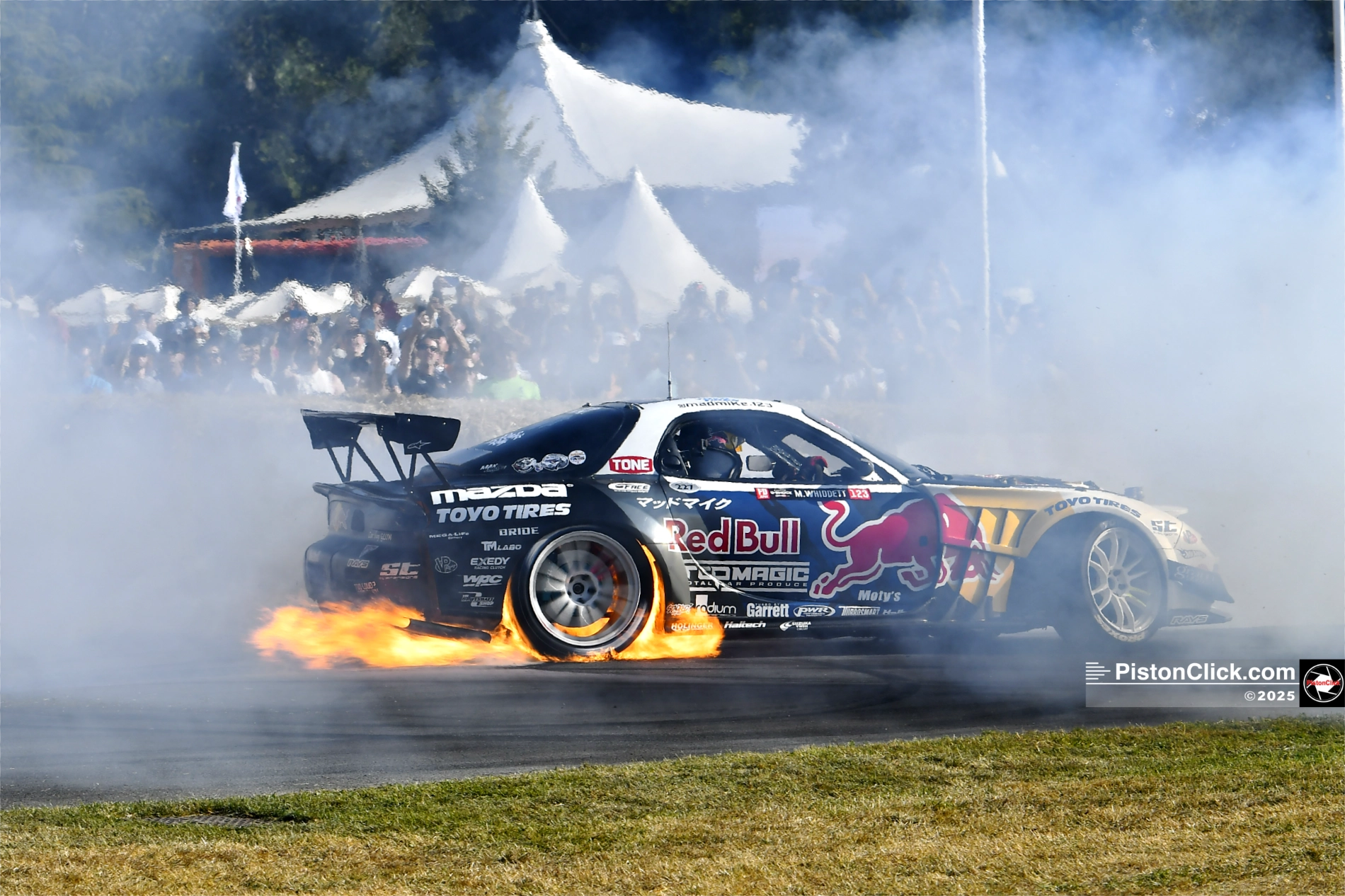Drifting at Goodwood