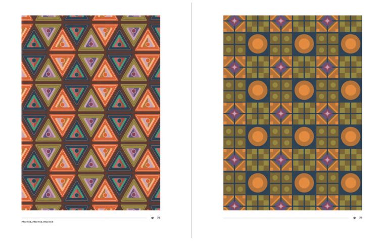 Boost your creative mojo with Cinthia James' book - Treasure Found - Patterns