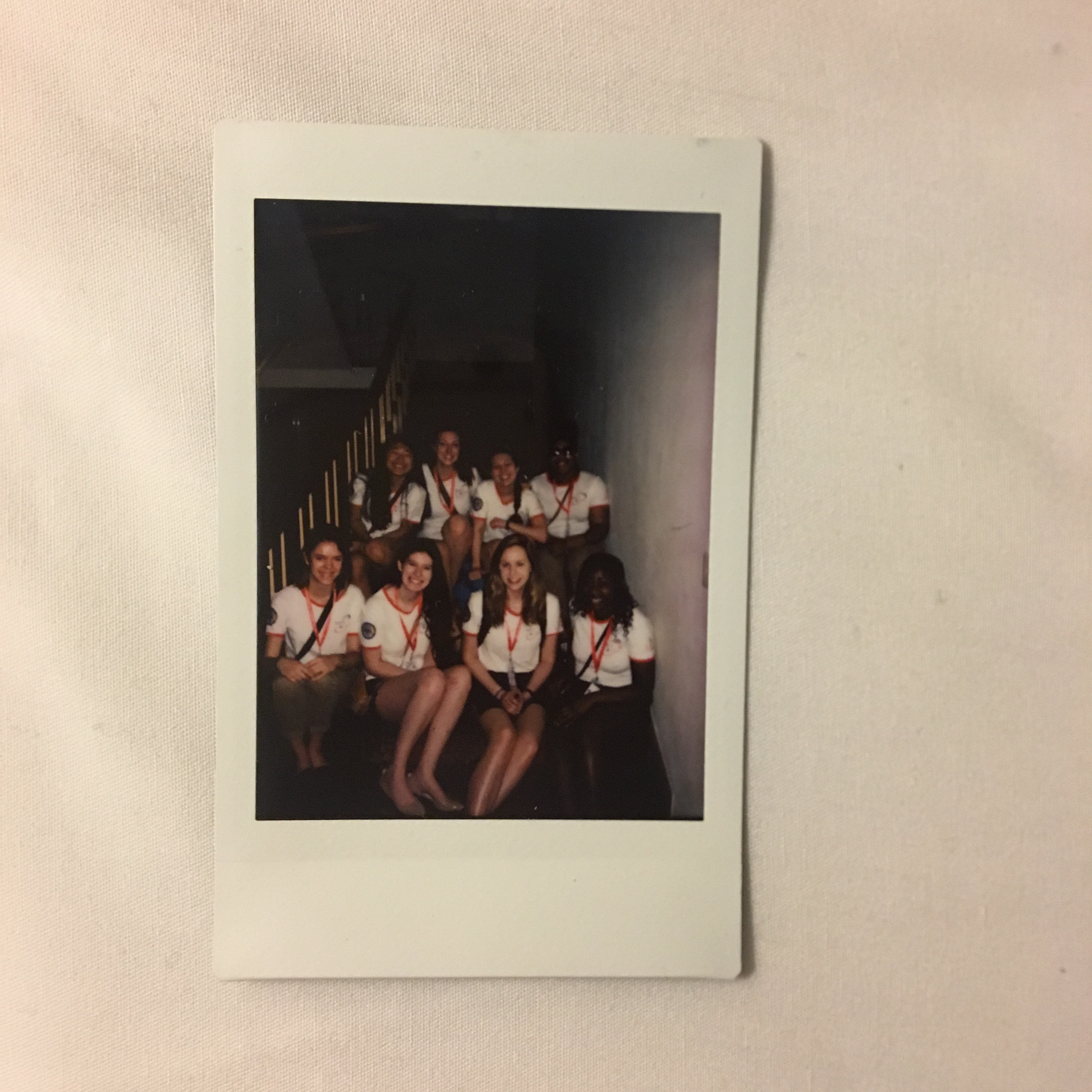 Girls after breakfast- eight engineers and business majors currently living to inspire everywhere.