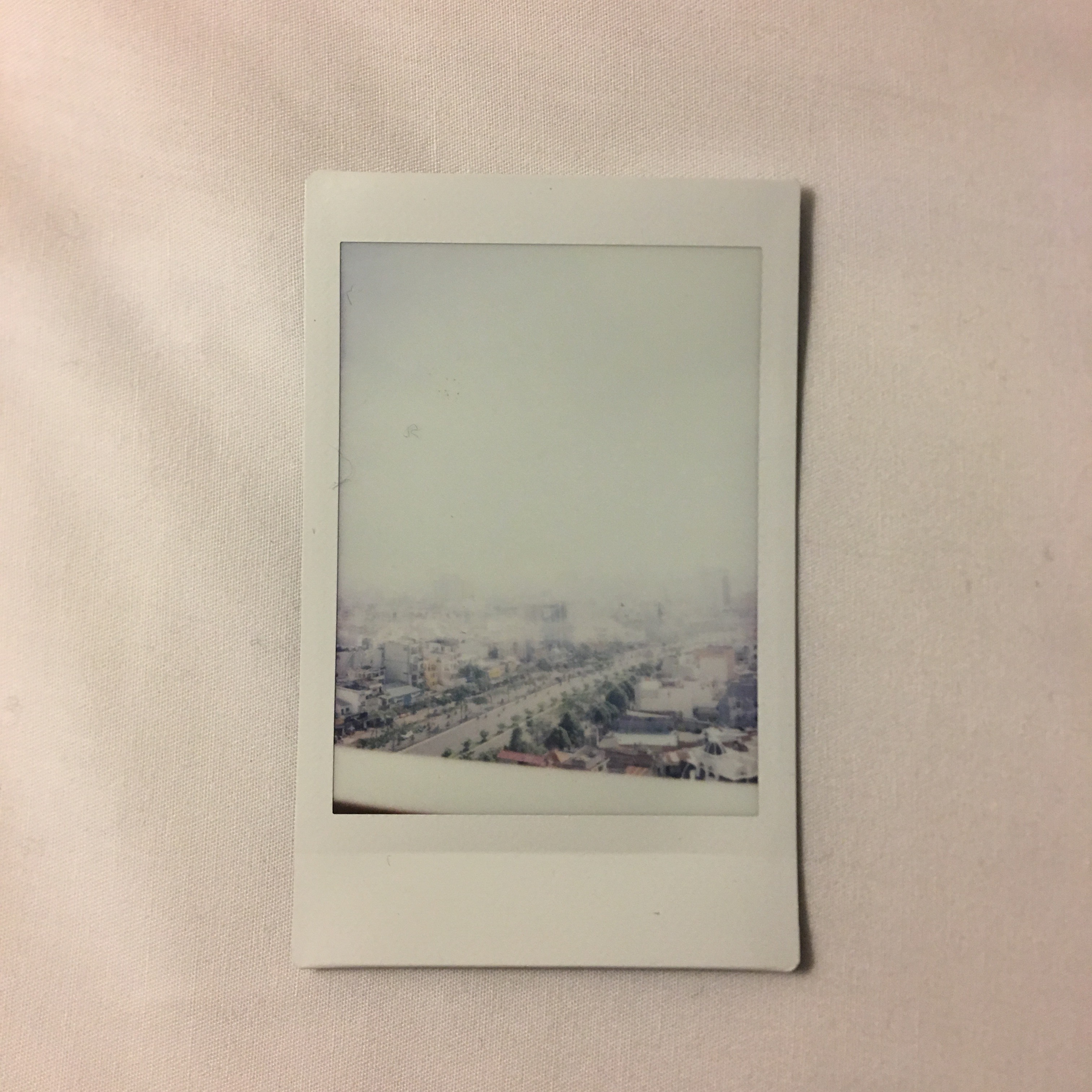 A view of the town from the 12th floor of UEF, how lovely a school.