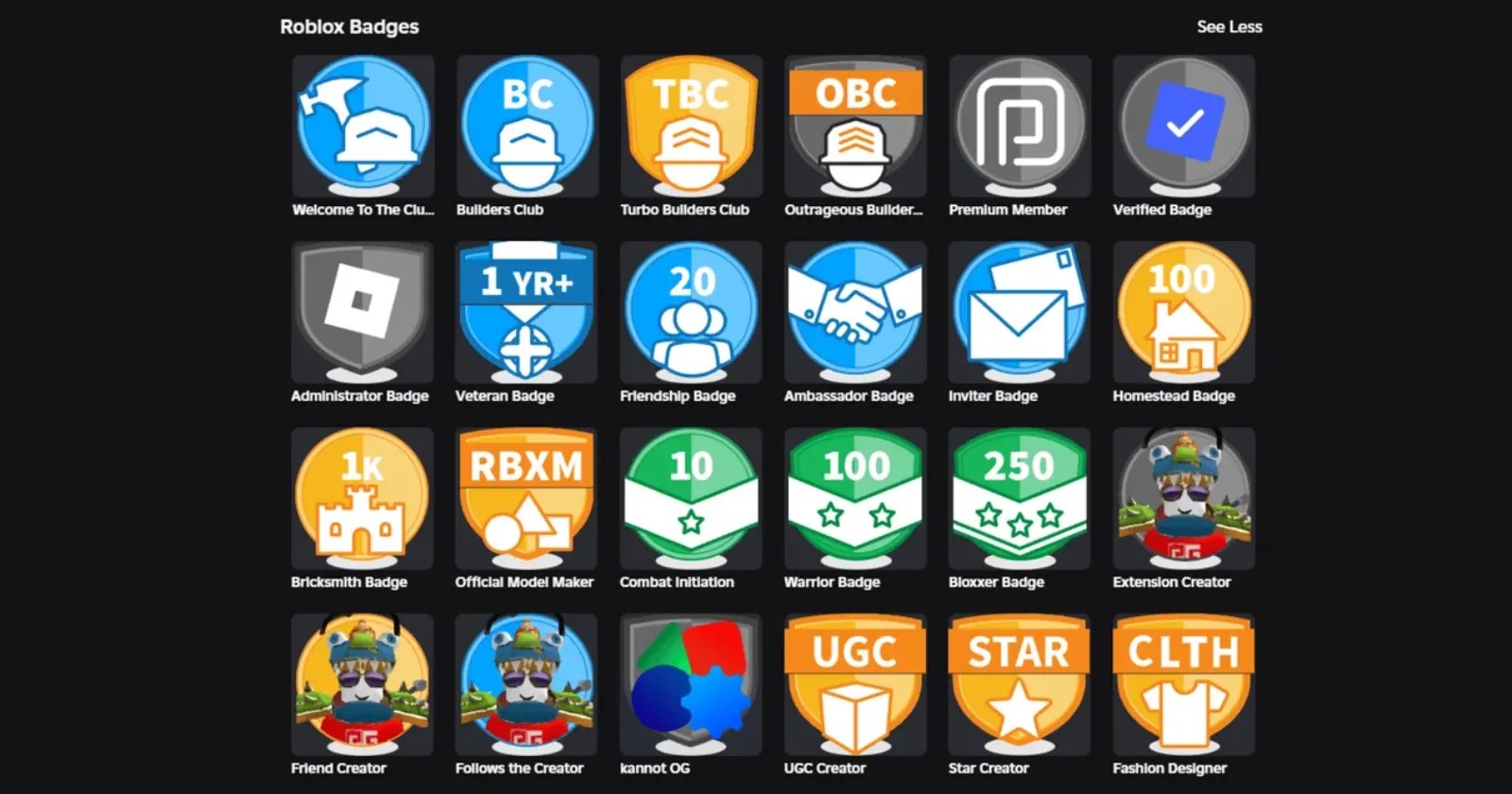 End Of An Era Arrives As Roblox Removes System Badges From Profiles Roblox Badges