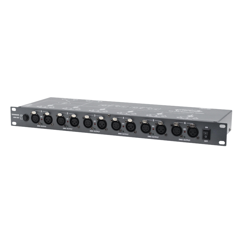 Transcension RS 6 Rackmount DMX Distribution Splitter