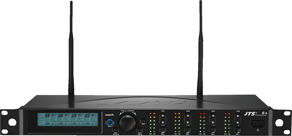 JTS R-4 Radiomike Quad Receiver